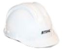 Stihl Construction Hard Hat, White 0000-888-0800