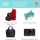 Stroller Caddy Organizer with Cup Holder - Mickey Black