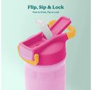 14Oz Hydrate Pro Vacuum Insulated Stainless Steel Water Bottle - Pink