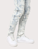 Grindhouse Slim Fit Distressed Denim Jeans
