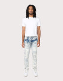Grindhouse Slim Fit Distressed Denim Jeans