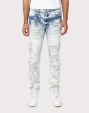 Grindhouse Slim Fit Distressed Denim Jeans