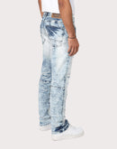 Grindhouse Slim Fit Distressed Denim Jeans