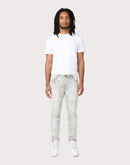 Grindhouse Slim Fit Mineral Wash Distressed Denim Jeans