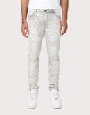 Grindhouse Slim Fit Mineral Wash Distressed Denim Jeans