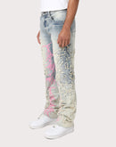 Grindhouse Slim Fit Thorn Distressed Denim Jeans