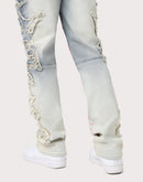 Grindhouse Slim Fit Thorn Distressed Denim Jeans