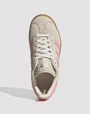 Adidas Originals Gazelle Bold Grade School Girls' "Wonder Alumina/Semi Pink Spark/Cream White"