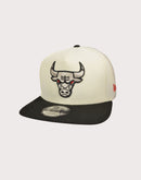 New Era NBA Chicago Bulls 9FIFTY A-Frame Chrome Logo Snapback Hat