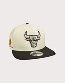 New Era NBA Chicago Bulls 9FIFTY A-Frame Chrome Logo Snapback Hat