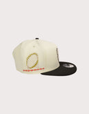 New Era MLB San Francisco Giants 9FIFTY A-Frame Chrome Logo Snapback Hat-Off-White/Black