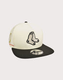 New Era MLB Boston Red Sox 9FIFTY A-Frame Chrome Logo Snapback Hat