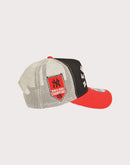 New Era MLB New York Yankees 9FORTY A-Frame Blood Line Snapback Hat-Black/Red