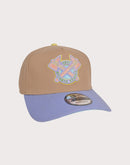 New Era Atlanta Braves 9FORTY A-Frame Sweet Escape Snapback Hat-Khaki