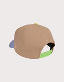 New Era Atlanta Braves 9FORTY A-Frame Sweet Escape Snapback Hat-Khaki
