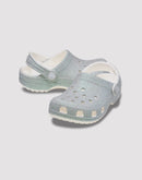 Crocs Classic Iridescent Grade School Girls' "Glitter" Clog