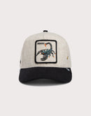 Goorin Bros Lethal Scorpion Trucker Snapback-Cream/Black