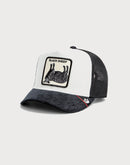Goorin Bros Black Sheet Upside Down Trucker Snapback-White/Black