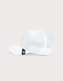 Goorin Bros All White Panther Trucker Snapback-White