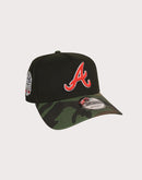 New Era MLB Atlanta Braves 9FORTY A-Frame Camo Bill Snapback Hat