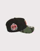 New Era MLB Los Angeles Angels 9FORTY A-Frame Camo Bill Snapback Hat