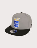 New Era MLB Kansas City Royals 9FIFTY Grey Everyday Snapback Hat