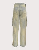 Grindhouse Wide Leg Cargo Denim Pants