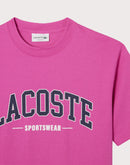 Lacoste SW Branding Pink Tee