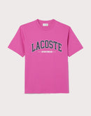 Lacoste SW Branding Pink Tee