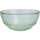 Vintage Glassware Collection 5 Inch Cereal Salad Dessert Snack All-Purpose Bowl 6 Pack  Sage Green  14 Ounce (6 Pack)