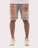 Akoo Stark Denim Blue Short