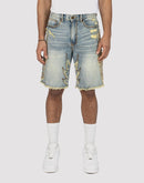 Smoke Rise Lucca Western Denim Shorts