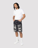 Smoke Rise Sable Denim Shorts