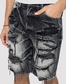 Smoke Rise Sable Denim Shorts