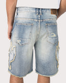 Grindhouse Fray Flame Shorts