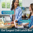 2 Pack Bentgo Chill XL Lunch Containers - Pink & Purple