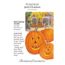 Pumpkin, Jack O'Lantern Botanical Interests Seeds
