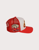 GENERAL RELATIVITY COMPANY LLC Bad Luck Casino Trucker Snapback Hat-Red/White