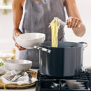 Ceramic Stockpot with Lid - Black