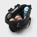Faux Neoprene Backpack - Black