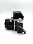 USED Nikon F Film SLR W/ 28mm F3.5 Lens