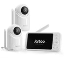 Video Baby Monitor with 2 Cameras - White