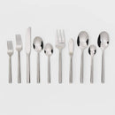 45pc Izon Flatware Set Silver
