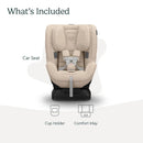 Rove Convertible Car Seat - 2-in-1 Rear Forward Facing -Almond Mélange