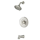 American Standard Chatfield Series 7413508.295 Tub and Shower Trim Kit, Multi-Function Showerhead, 1.8 gpm Showerhead