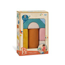 Soft Sensory Baby Blocks for Stacking