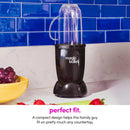 4 Piece Personal Blender MBR-0401WM, Black