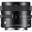 Sigma 17mm F4 DG DN Contemporary Lens (Sony E)