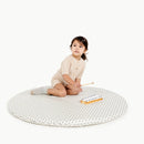 Padded Mini Circle Play Mat - Meadow