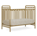 4-in-1 Convertible Metal Crib - Melted Bronze